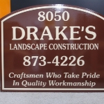 Routed and Painted Wood Signs