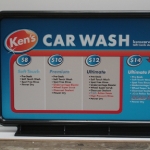 Car Wash Polystyrene Panels for Gas Pump Toppers