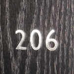 University Housing Door Numbers