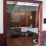Columbus Capital Lettering