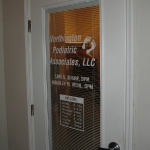 Doctor's Office Door Lettering