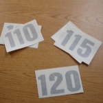 Cut Lettering Ready to Apply