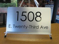 1508 Address Sign