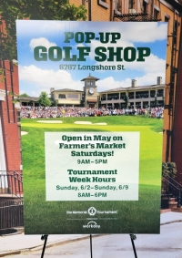 HNS Sports Group Pop-Up Golf Shop