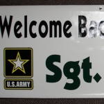 Army Welcome Home Banner