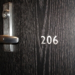 College Door Metal Numbers
