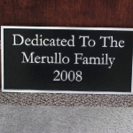 Recognition Plaque