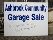 Ashbrook Community Garage Sale