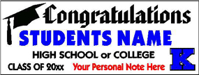 Graduation Banners - Order Here Click here to Order Grad Banners