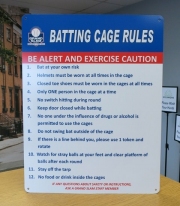 Batting Cage Rules