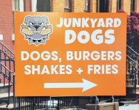 Junkyard Dogs Yard Sign