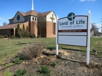 Lord of Life Church Sign
