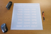 Hours of Operation