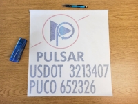 Pulsar Vehicle Lettering
