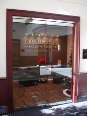 Columbus Capital Lettering