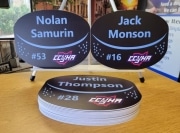 Hockey Puck Team Signs