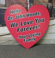 Woods Yard Sign