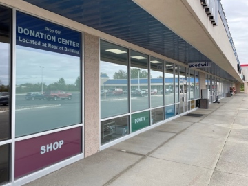 Goodwill Window Graphics Lettering and Window Graphics | Photo Gallery