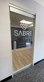 Sabre Door Lettering