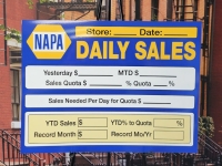 NAPA Daily Sales