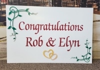 Congratulations Rob and Elyn