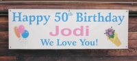 Jodi Birthday Banner