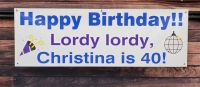 Lordy Lordy Christina is 40