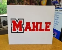 Mahle Family Sign