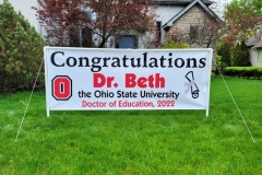 Congratulations Dr Beth