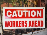 Caution Workers Ahead