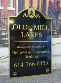 Olde Mill Lakes Sign