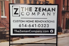 The Zeman Company Sign