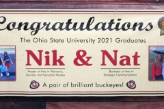 Nik and Nat Grad Banner