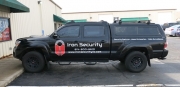 Iron Security Vehicle Lettering