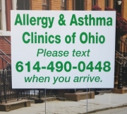 Allergy and Asthma Yard Sign